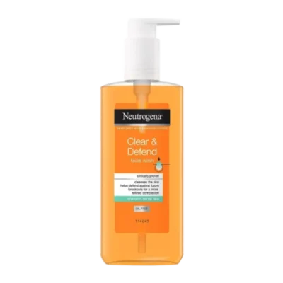 ژل شستشو صورت نوتروژینا مدل Clear & Defend