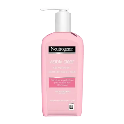 ژل شستشو صورت نوتروژینا مدل pamplemousse rose