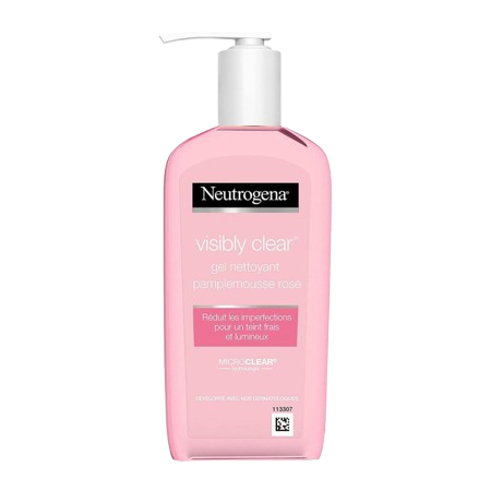 ژل شستشو صورت نوتروژینا مدل pamplemousse rose