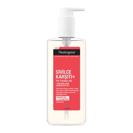 ژل شستشو صورت نوتروژینا مدل Sivilce Karsiti plus