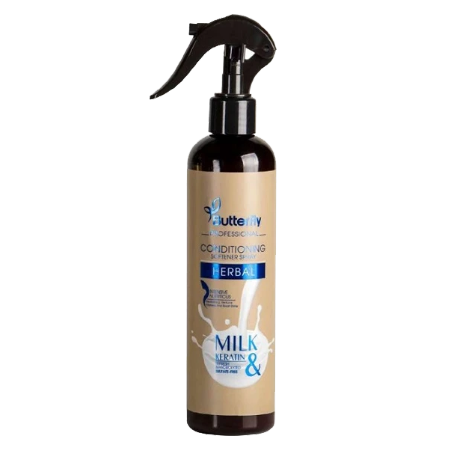 اسپری مو باترفلای مدل شیر مو کراتین