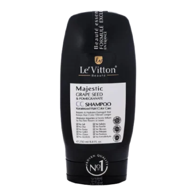 شامپو تثبیت کننده رنگ مو CC لویتون حجم 250 میل