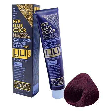 رنگ مو لی لی نایت شماره 7.62