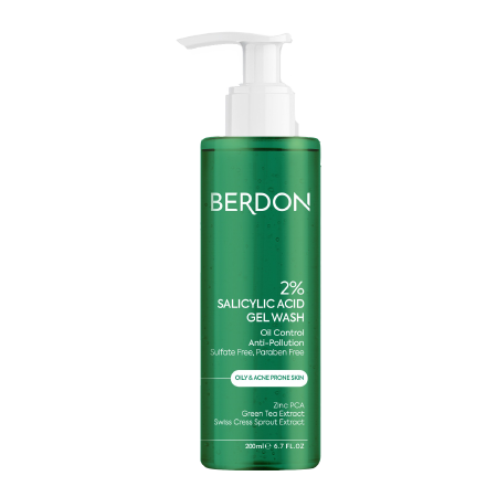 berdon-2-salicylic-acid-facial-cleanser-00 ژل شستشوی سالیسیلیک اسید بردون