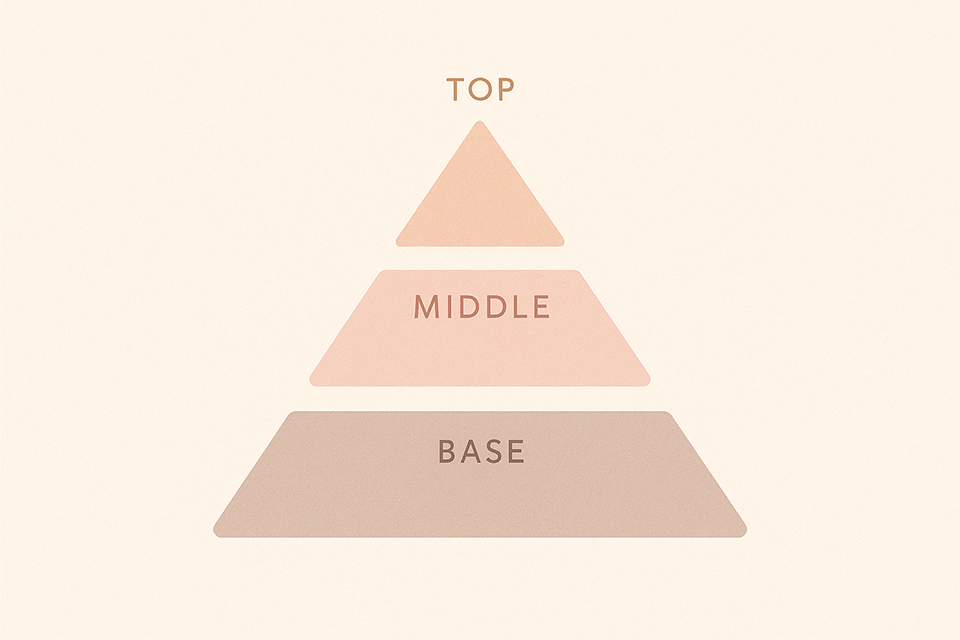 ساختار سه‌گانه رایحه