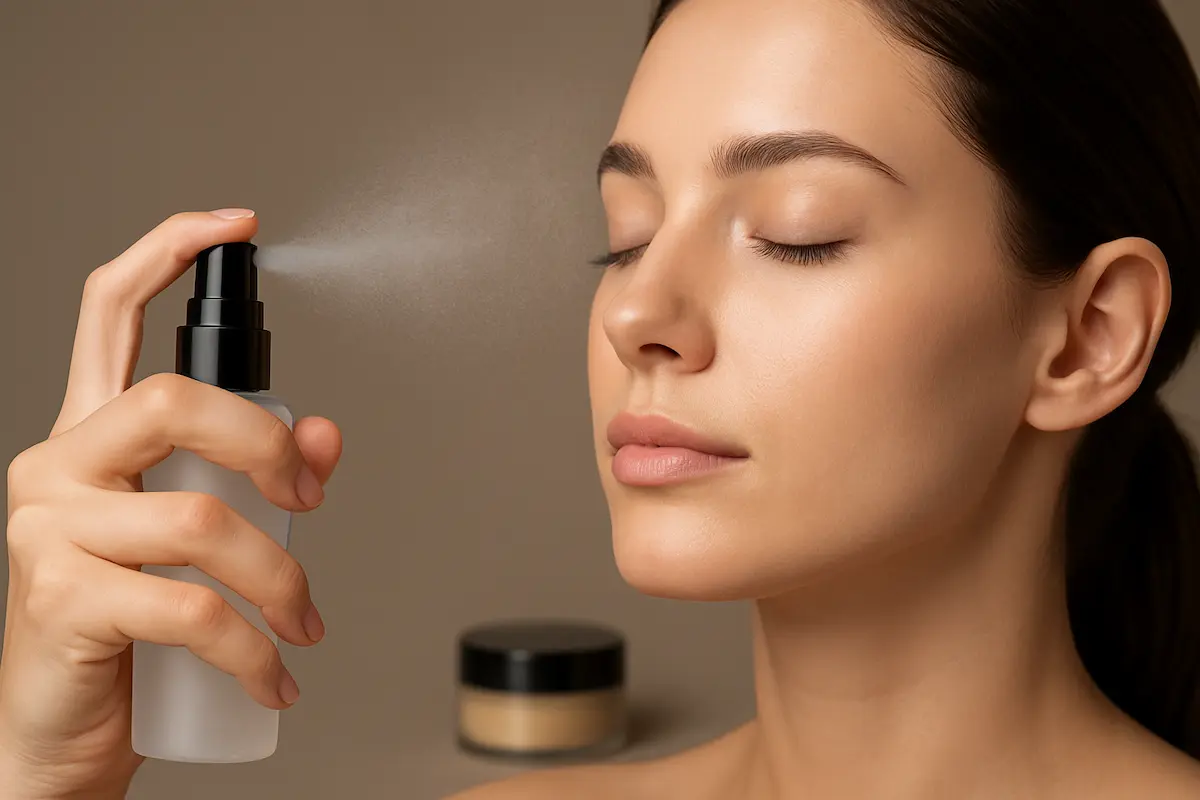 استفاده از پودر فیکس و اسپری تثبیت کننده برای جلوگیری از ماسیدن