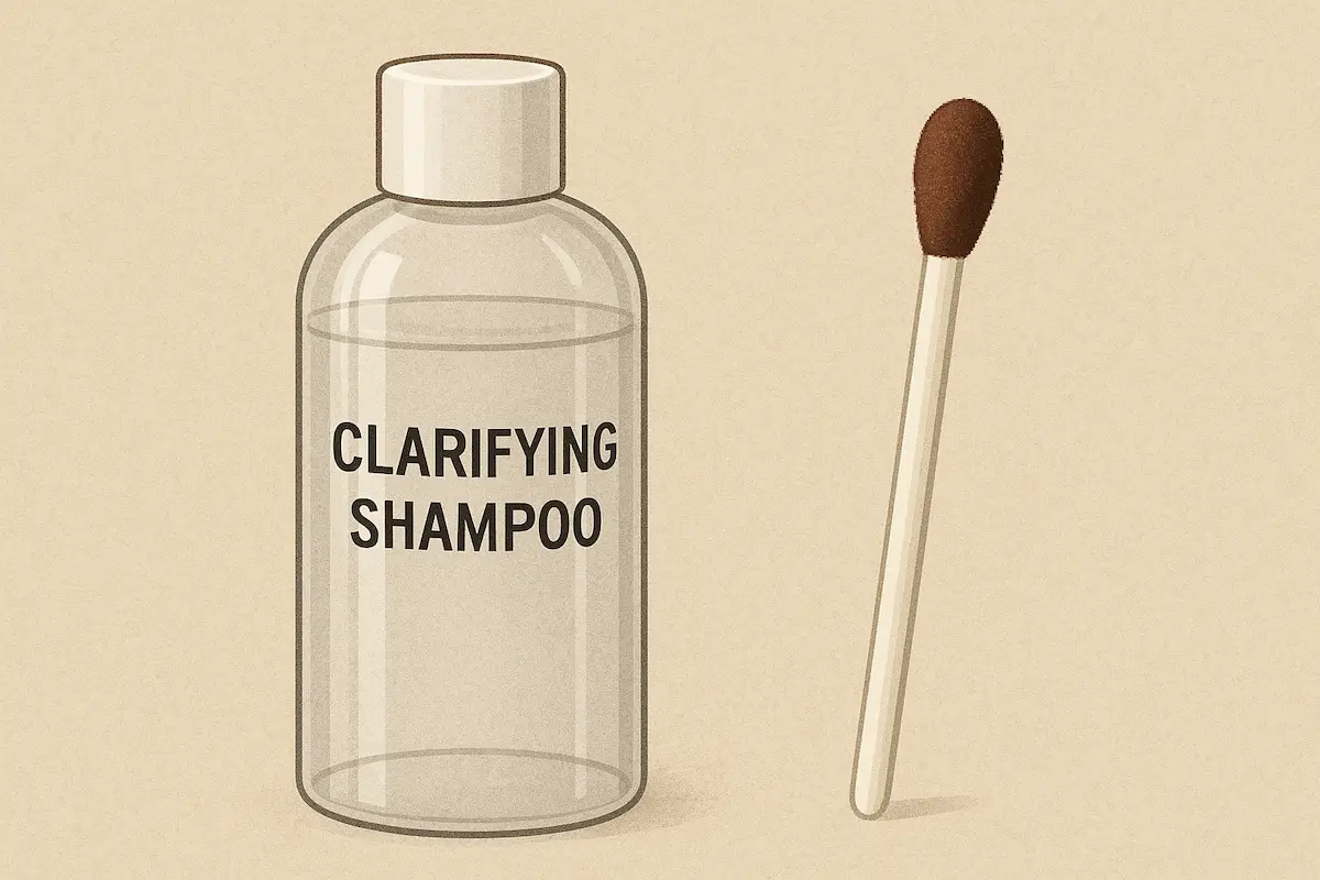 شامپو قبل از رنگ