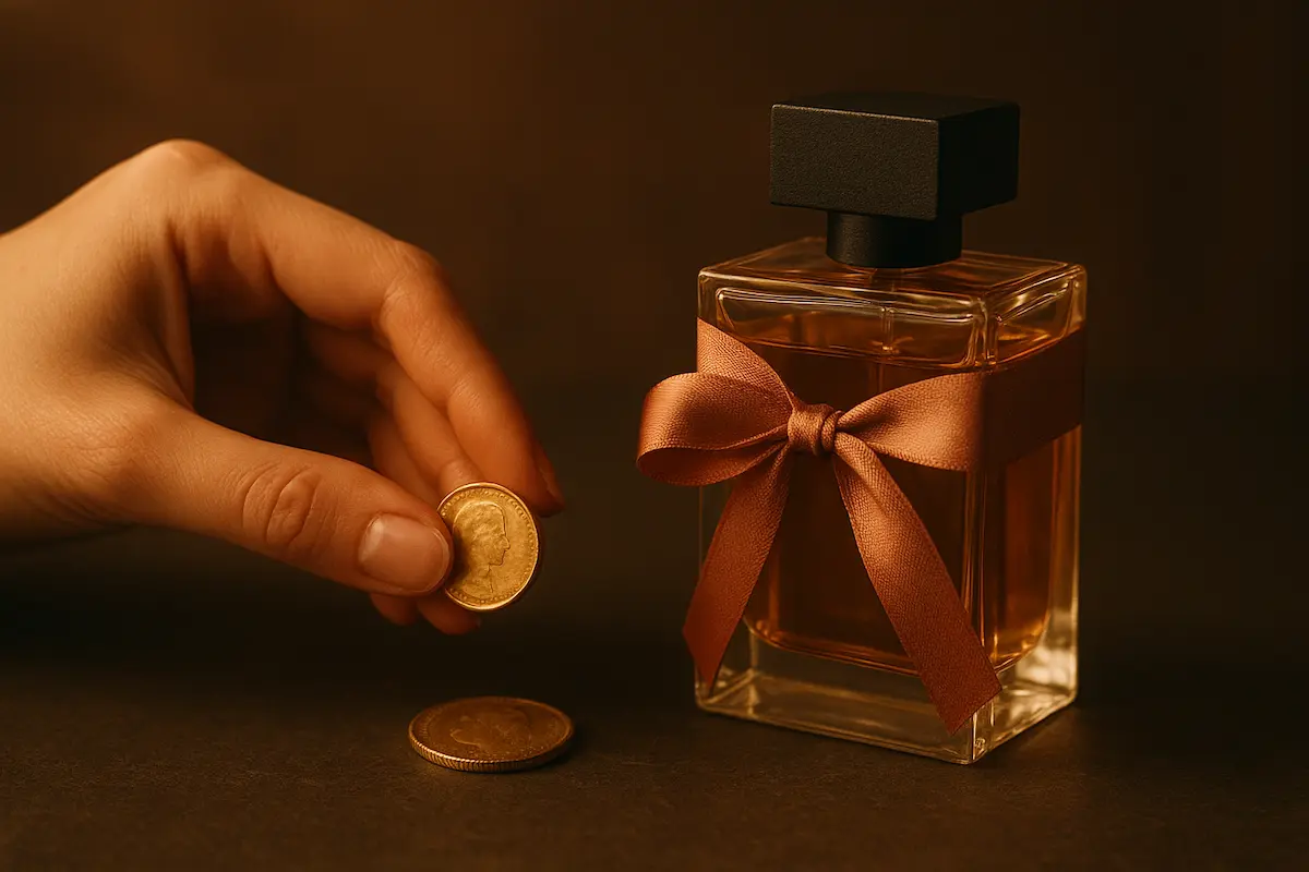 سکه به همراه عطر
