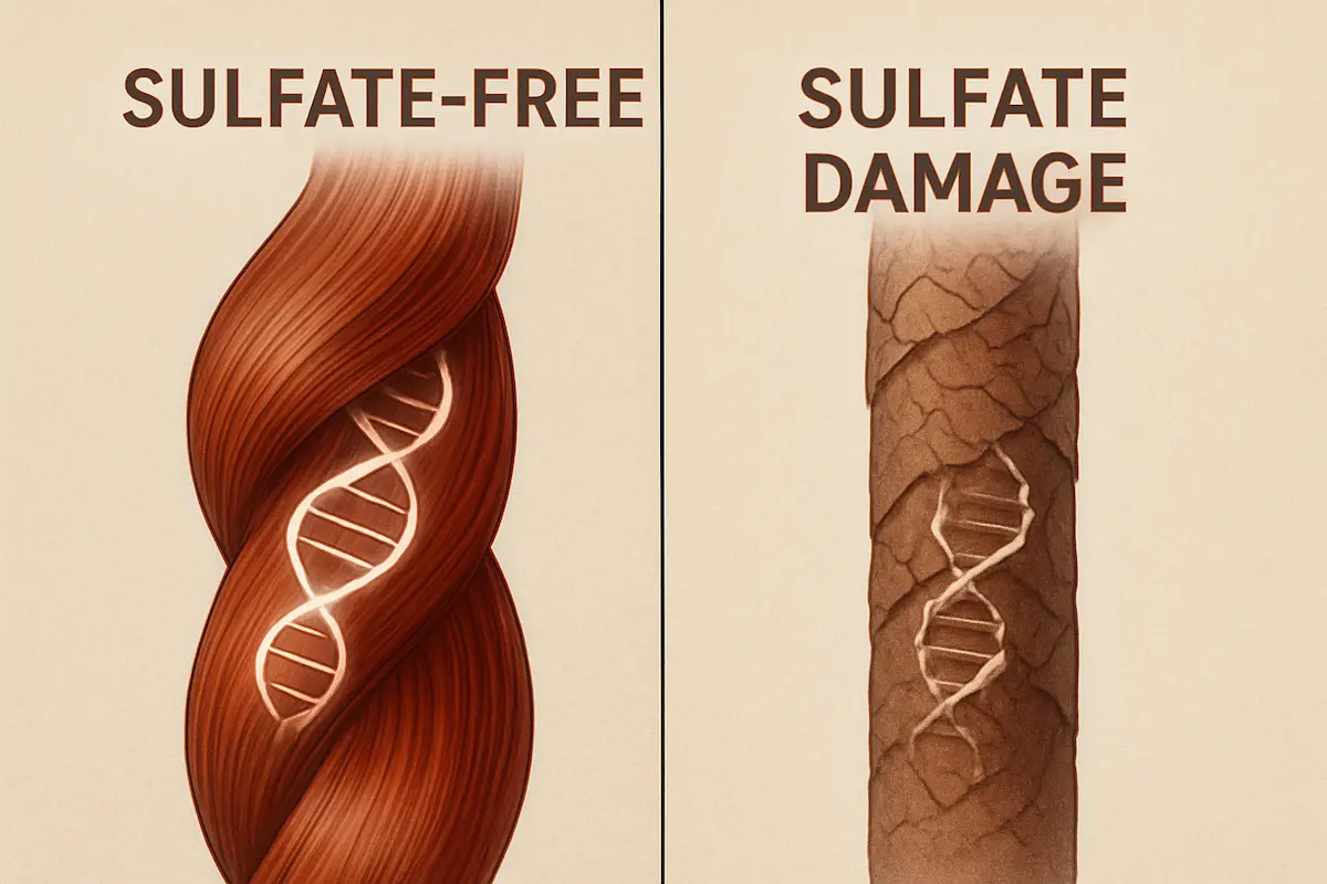 شامپو بدون سولفات برای موهای رنگ شده