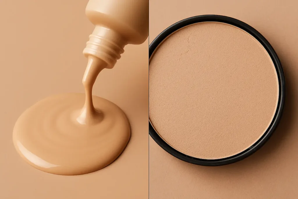 تفاوت کرم پودر و پنکیک