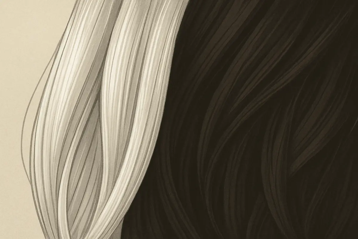 رنگ نگرفتن موهای سفید