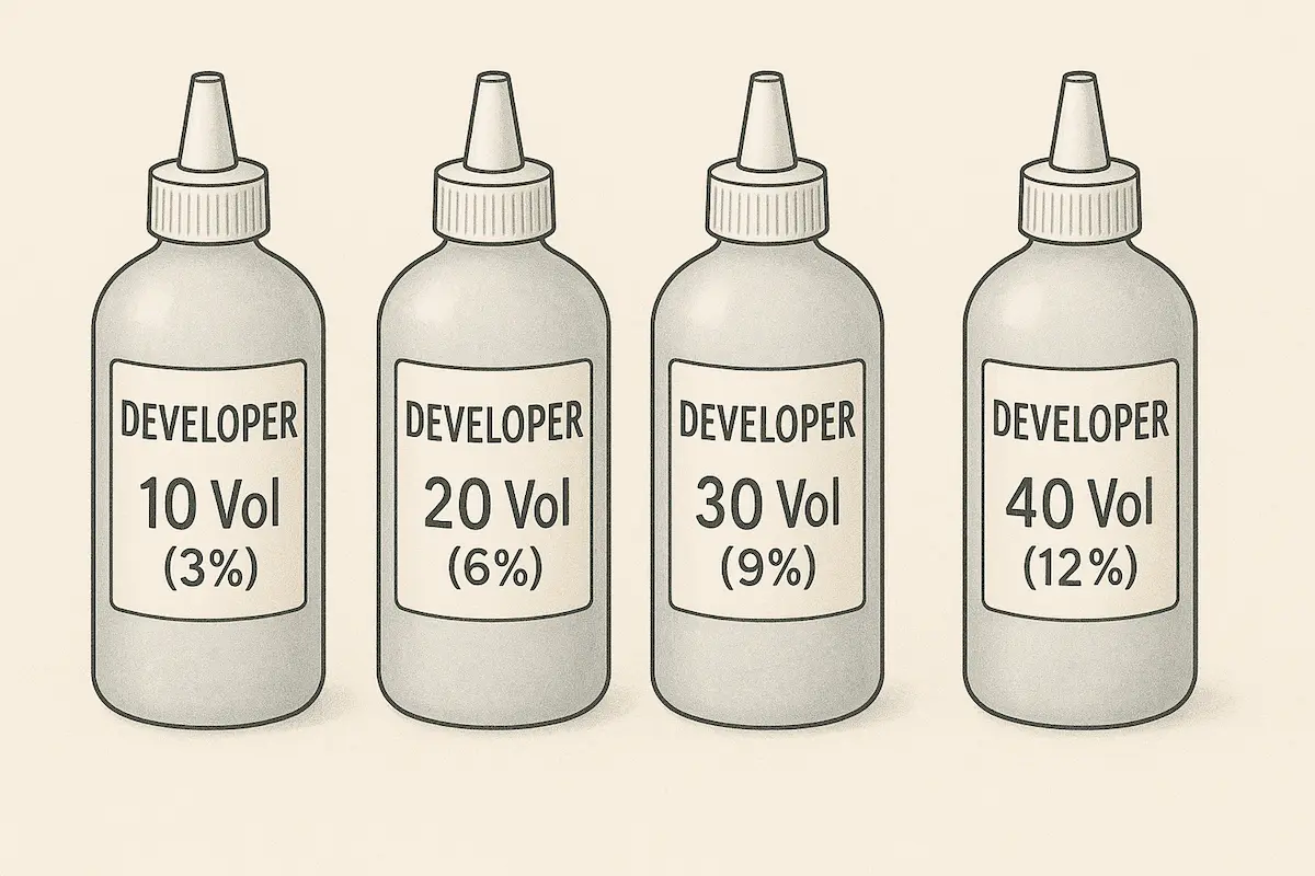 تفاوت ولوم اکسیدان و درصد