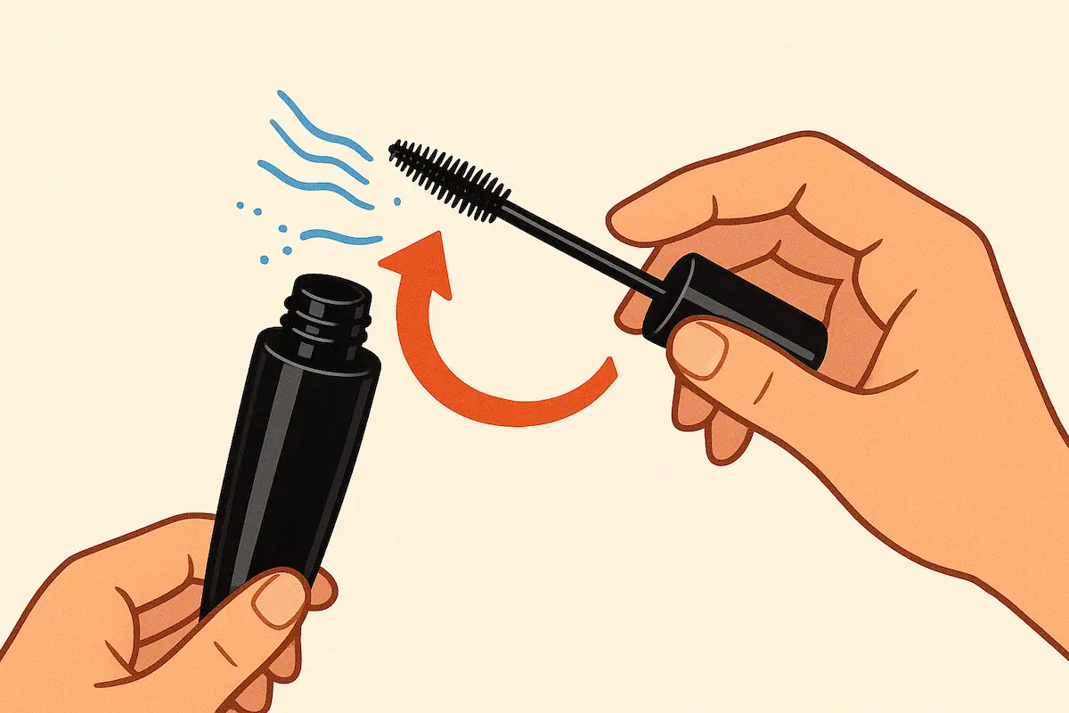 اشتباه تلمبه زدن ریمل