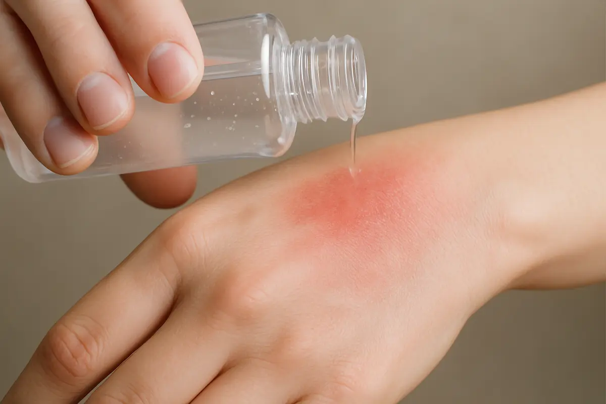 چرا تونر میزنم پوستم میسوزه