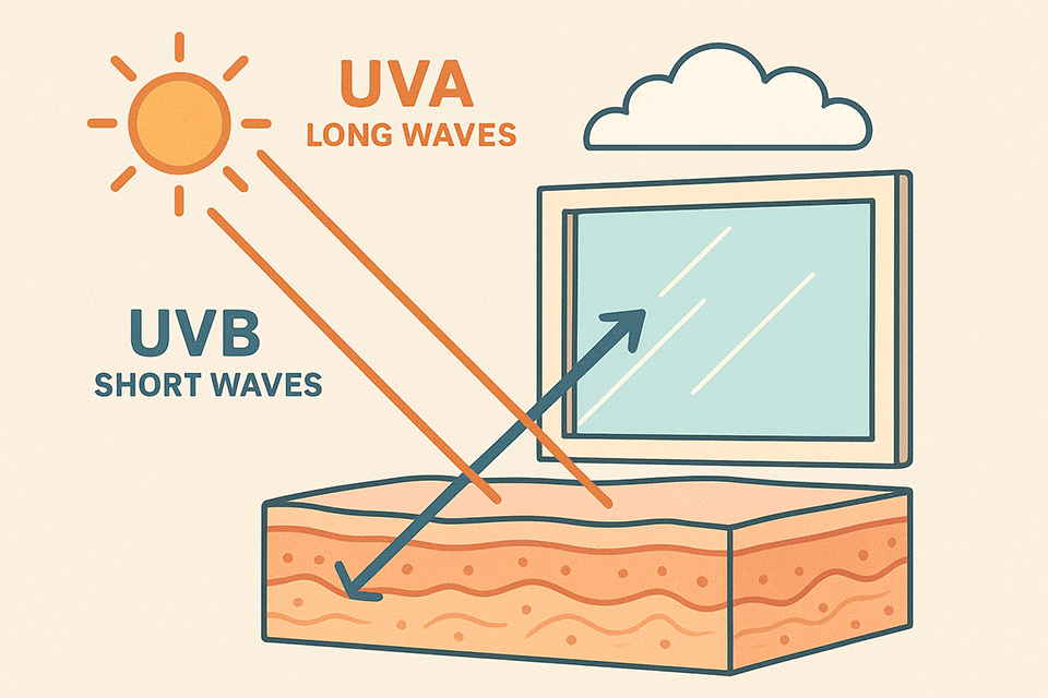پرتوهای UVA/UVB