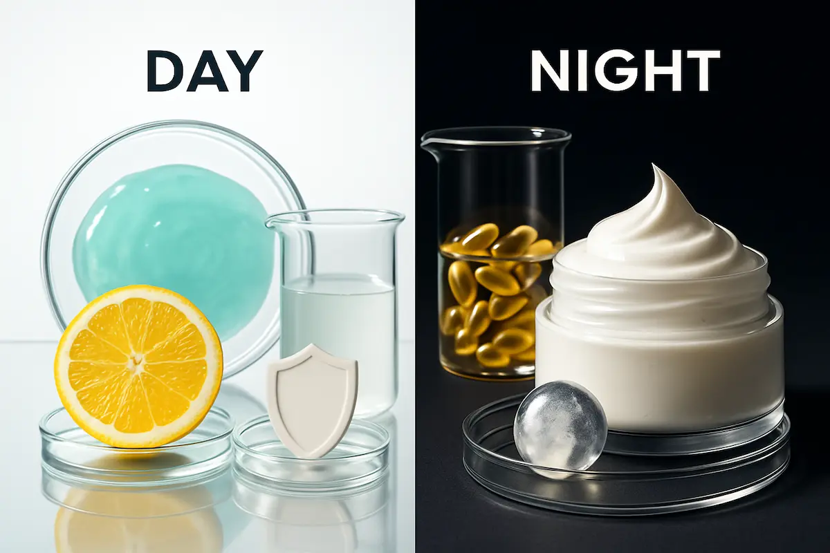 ترکیبات کرم روز و شب
