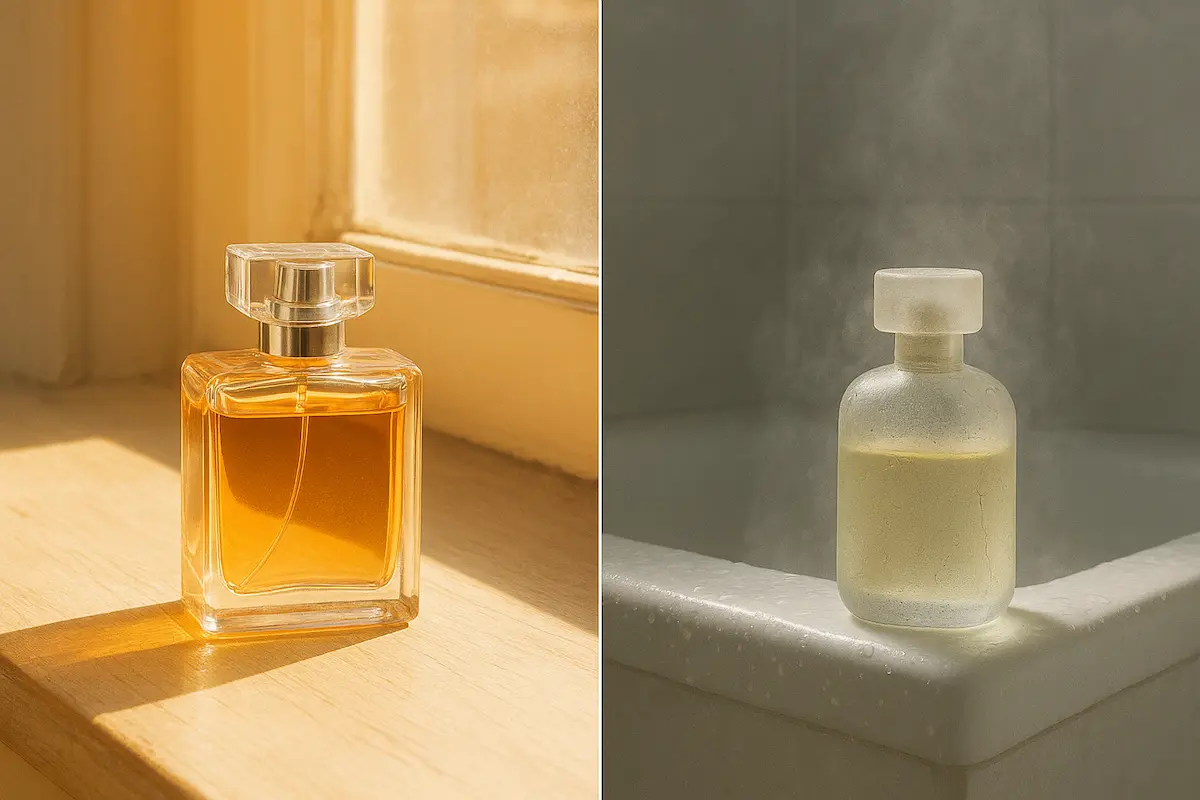 اشتباهات نگهداری عطر