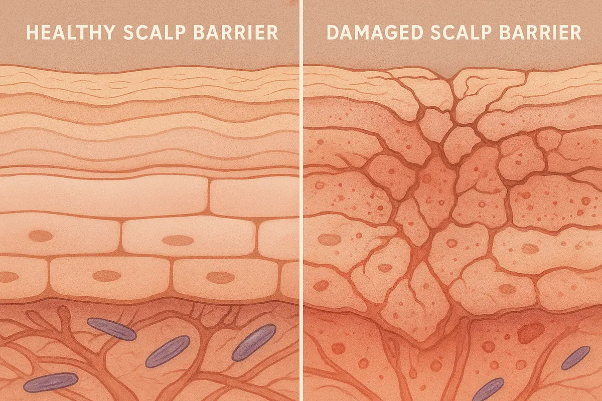 تحریک پوست سر
