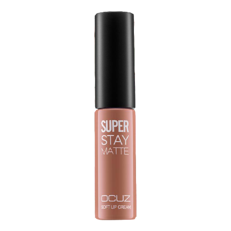 ocuz-no-01-super-stay-matte-liquid-lipstick-00 رژ لب مایع مخملی اوکاز شماره 01