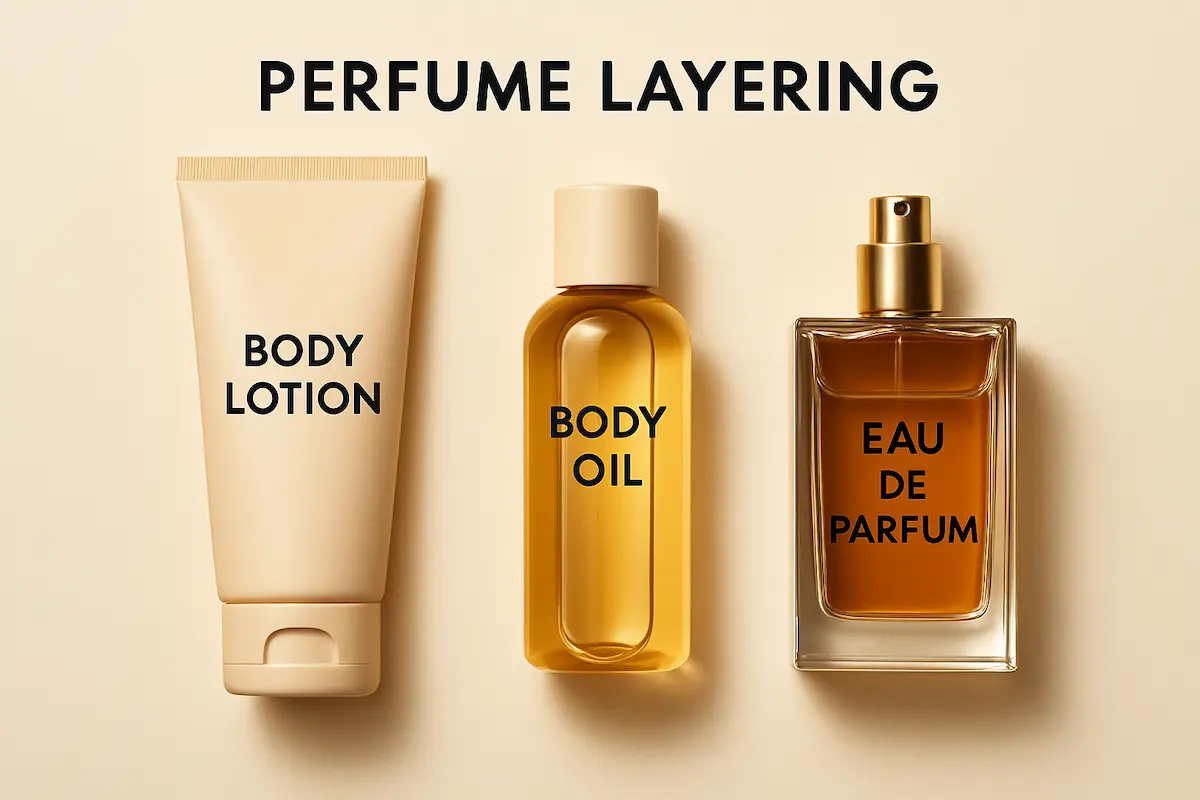 تکنیک لایه‌بندی عطر