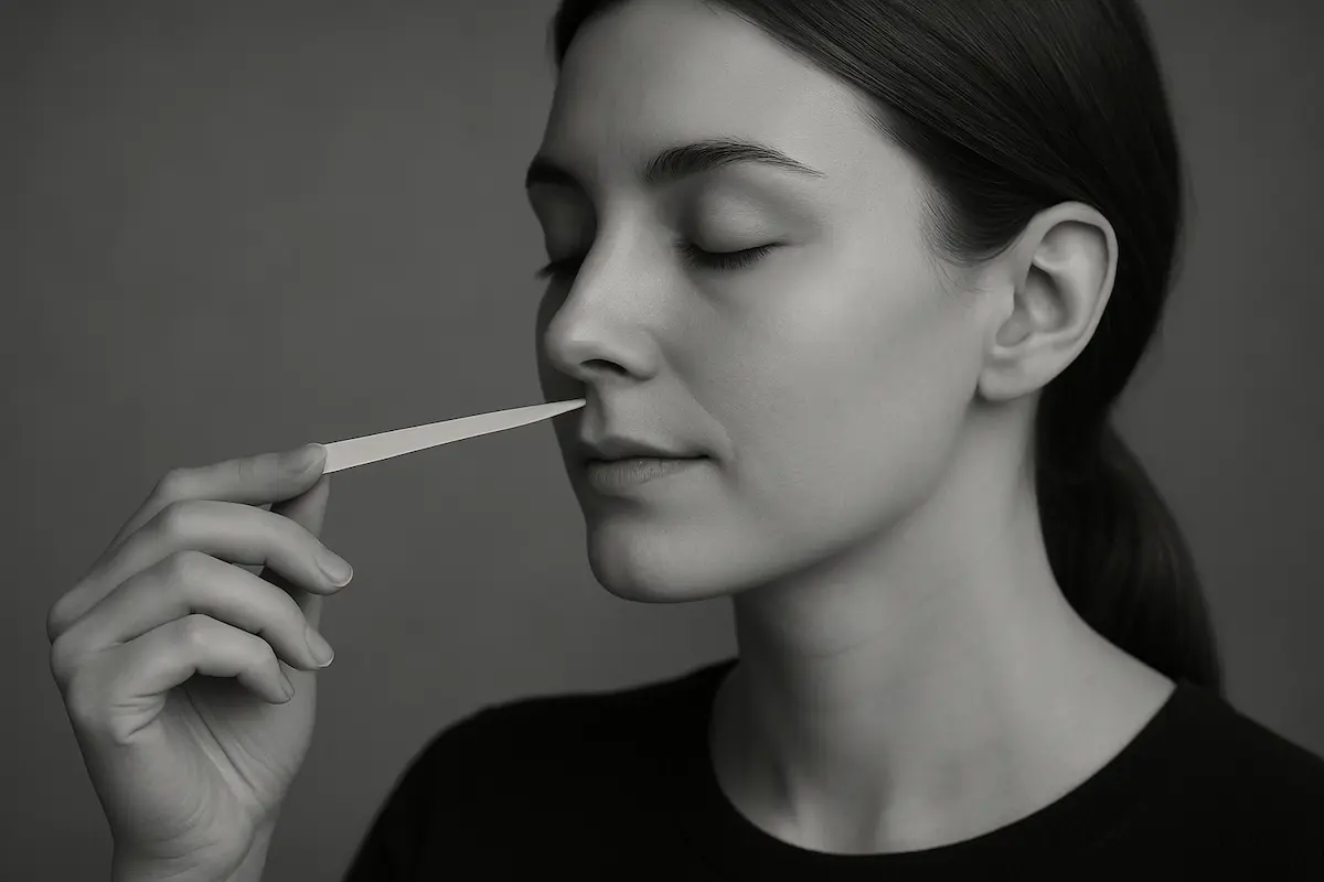 تکنیک صحیح بوییدن عط