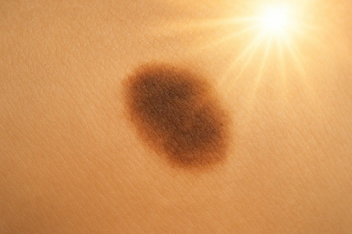 لک عطر روی پوست