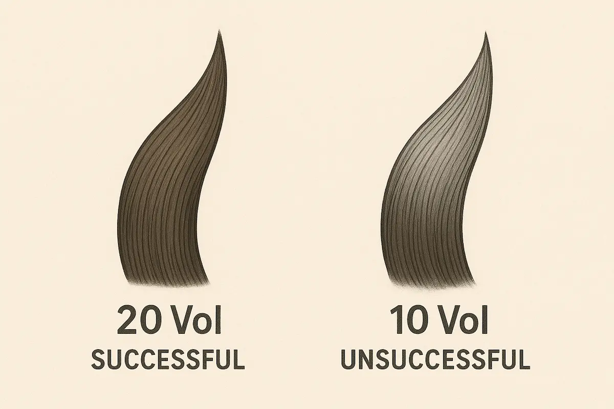 اکسیدان برای رنگ موی سفید