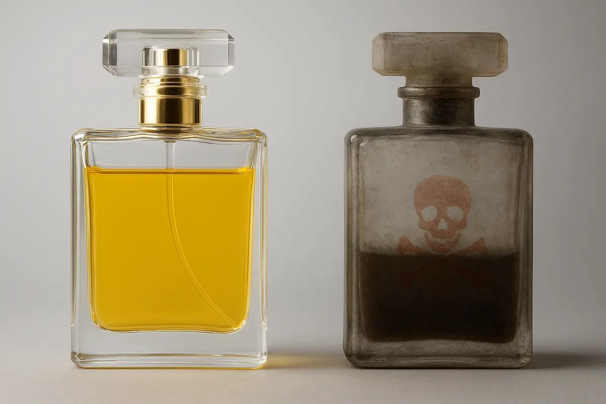 خطرات استفاده از عطر و ادکلن تقلبی و تاثیر آن بر سرطان پوست