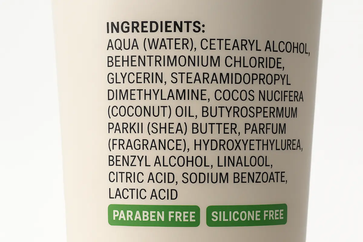 انتخاب ماسک مو بدون پارابن و سیلیکون برای جلوگیری از ریزش