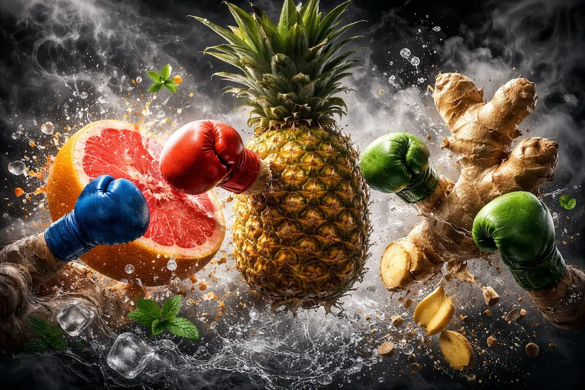 تفاوت نت های بویایی اونتوس و ابسولو آناناس و گریپ فروت