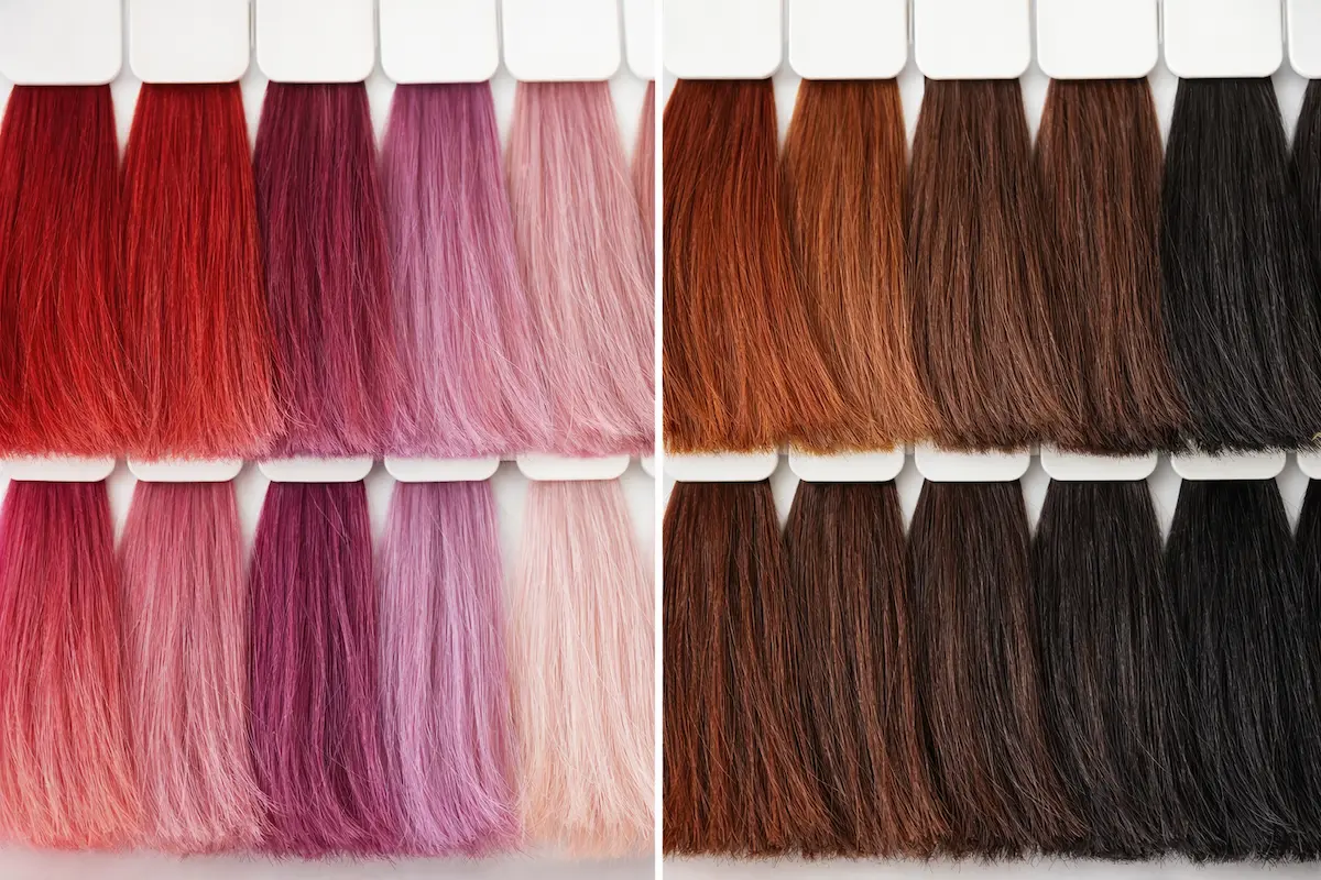 مقایسه ماندگاری رنگ موهای فانتزی و طبیعی