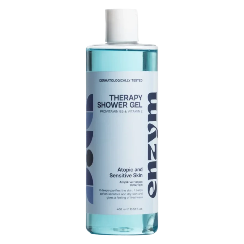 enzym-therapy-shower-gel-for-dry-and-sensitive-skin-00 شامپو بدن کرمی آنزیم مدل Therapy