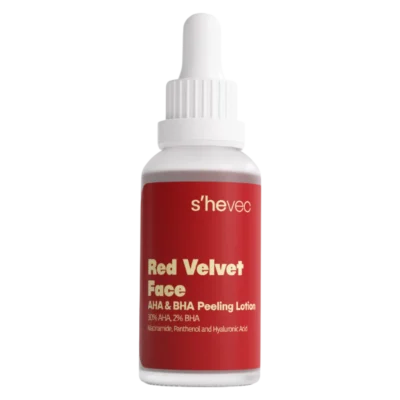 سرم پیلینگ و لایه بردار قوی شی وک مدل Red Velvet Face