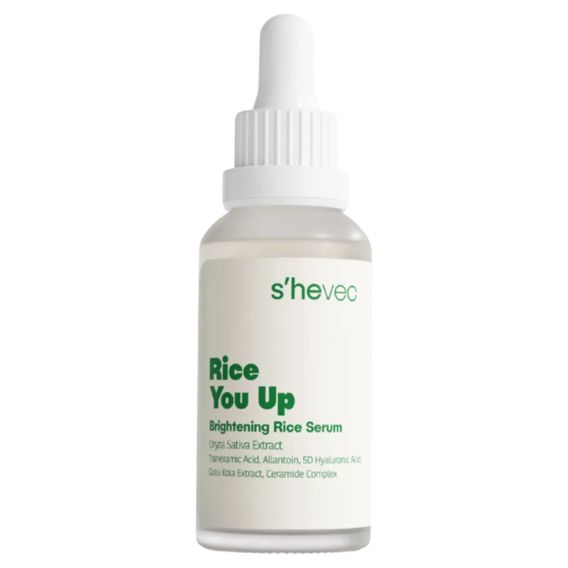 shevec-rice-you-up-serum-00 سرم برنج و روشن کننده شی وک مدل Rice You Up