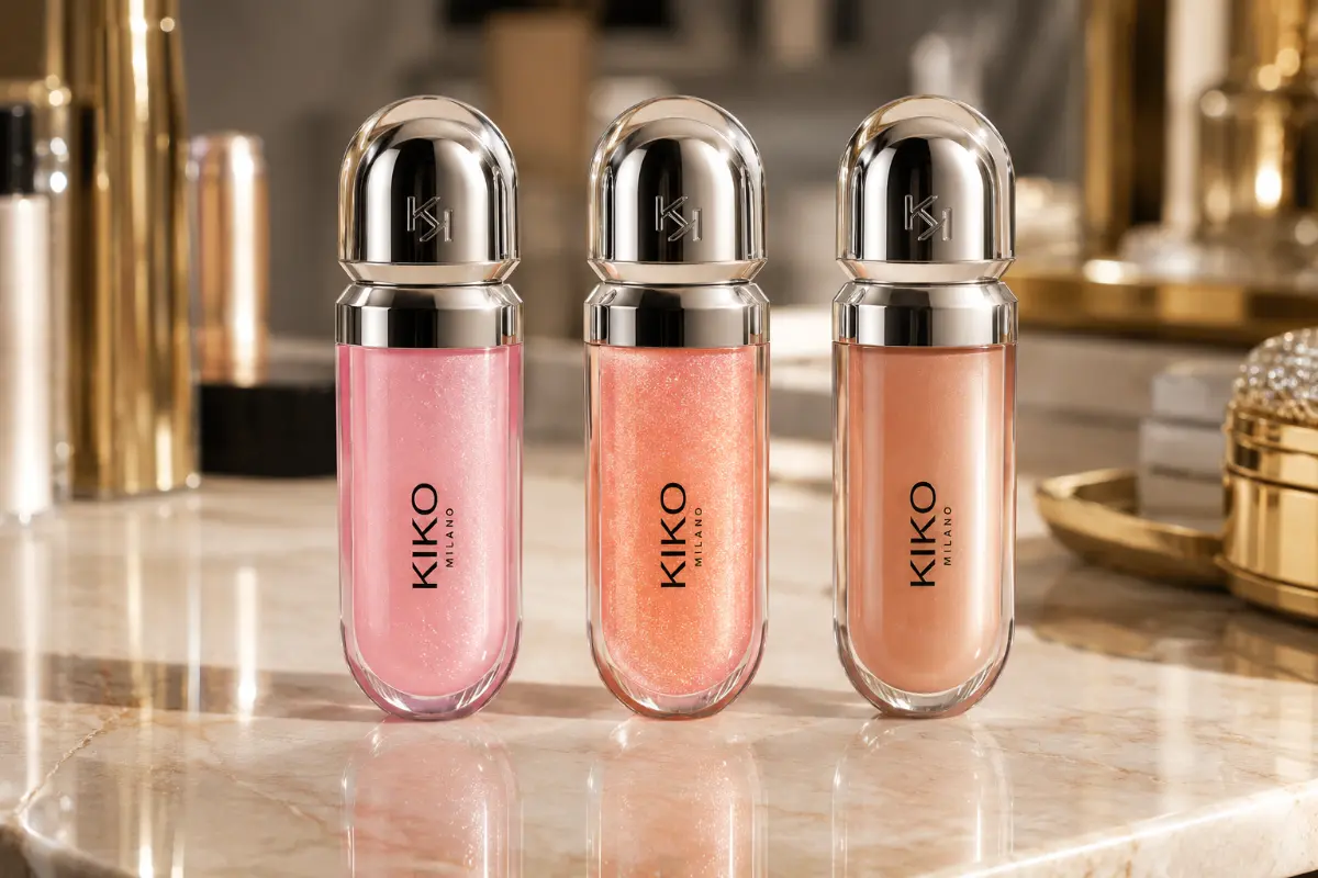 خرید لیپ گلاس کیکو میلانو 3d hydra lipgloss اصل با بستهبندی لوکس و متالیک