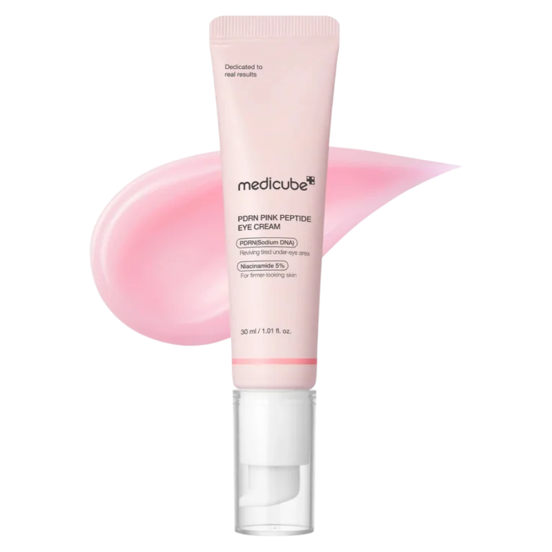 medicube-pdrn-pink-peptide-eye-cream-00 کرم دور چشم PDRN مدیکیوب - Image 1